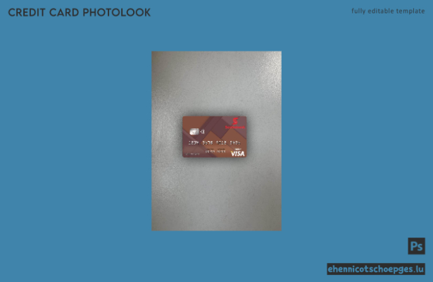 Saint Lucia Scotiabank Visa Debitkarte Fotoansicht Beispielvorschau